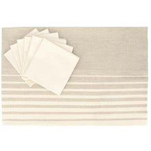 Carica l'immagine nel visualizzatore di Gallery, Servizio Tavola Gabel Naturae Orizzonte con Tovaglioli