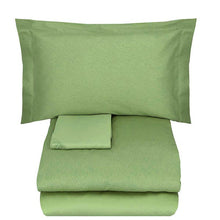 Carica l'immagine nel visualizzatore di Gallery, Completo copripiumino matrimoniale in raso di puro cotone TEA SOMMA