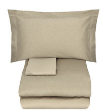 Carica l'immagine nel visualizzatore di Gallery, Completo copripiumino matrimoniale in raso di puro cotone TEA SOMMA