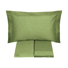 Carica l'immagine nel visualizzatore di Gallery, Completo letto matrimoniale in raso di puro cotone TEA SOMMA