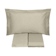 Carica l'immagine nel visualizzatore di Gallery, Completo letto matrimoniale in raso di puro cotone TEA SOMMA