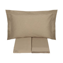 Carica l'immagine nel visualizzatore di Gallery, Completo letto matrimoniale in raso di puro cotone TEA SOMMA