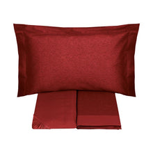 Carica l'immagine nel visualizzatore di Gallery, Completo letto matrimoniale in raso di puro cotone TEA SOMMA