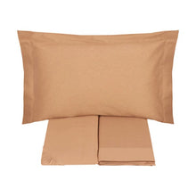 Carica l'immagine nel visualizzatore di Gallery, Completo letto matrimoniale in raso di puro cotone TEA SOMMA