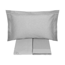 Carica l'immagine nel visualizzatore di Gallery, Completo letto matrimoniale in raso di puro cotone TEA SOMMA