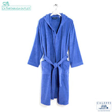 Carica l'immagine nel visualizzatore di Gallery, Accappatoi Junior Caleffi Minorca 100% cotone