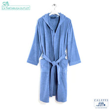 Carica l'immagine nel visualizzatore di Gallery, Accappatoi Junior Caleffi Minorca 100% cotone