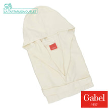 Carica l'immagine nel visualizzatore di Gallery, Accappatoio microfibra Hi-Tech Gabel - Avorio / Panna