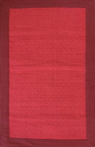 Tappeto Tinta Unita Rosso 120x170 cm - Sobel