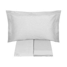 Carica l'immagine nel visualizzatore di Gallery, Completo letto matrimoniale in raso di puro cotone TEA SOMMA