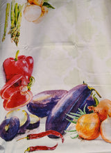 Carica l'immagine nel visualizzatore di Gallery, Tovaglia puro cotone 6 posti Orto - Novia