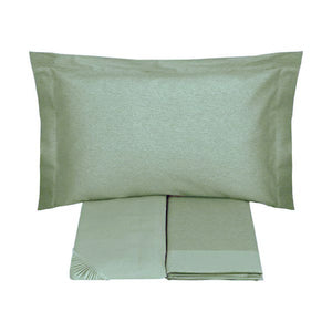 Completo letto matrimoniale in raso di puro cotone TEA SOMMA