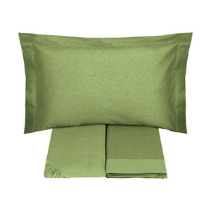 Completo letto matrimoniale in raso di puro cotone TEA SOMMA