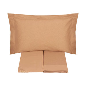 Completo letto matrimoniale in raso di puro cotone TEA SOMMA