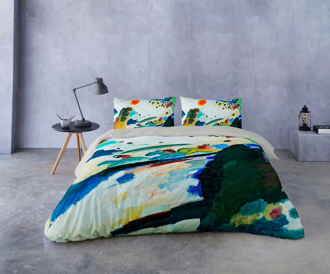 Completo letto PAESAGGIO ROMANTICO - WASSILY KANDINSKY