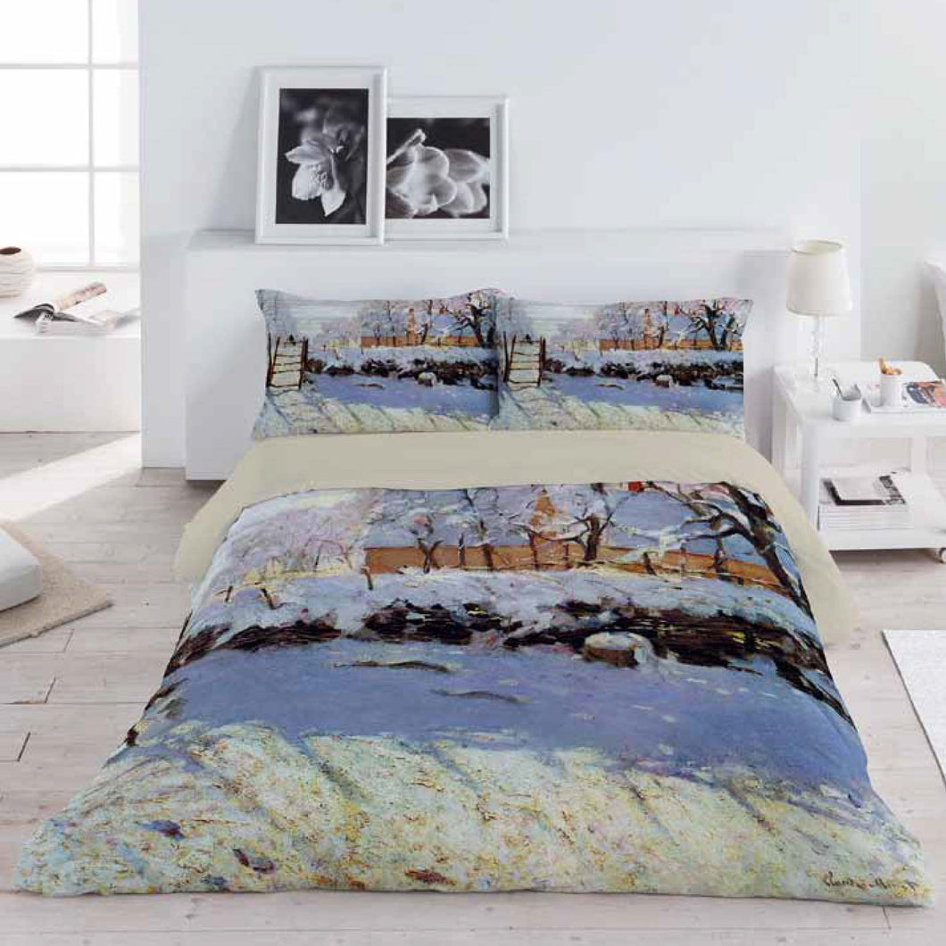 Completo letto LA GAZZA - MONET