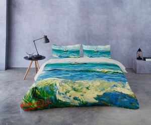 Completo letto IL MARE A LES SAINTES MARIES - VAN GOGH