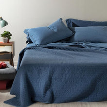 Carica l&#39;immagine nel visualizzatore di Gallery, Completo lenzuola matrimoniale JEANS Caleffi
