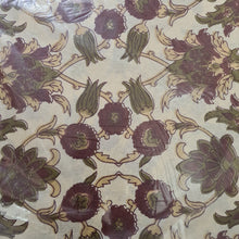 Carica l&#39;immagine nel visualizzatore di Gallery, Mezzero indiano 100% cotone stampato a mano maiolica marrone- Sobel
