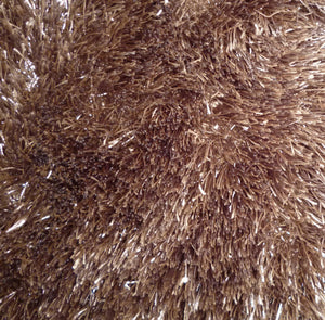 Tappeto Shaggy Fluo Bronzo - Sobel