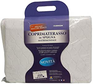 Coprimaterasso in spugna jersey- Caleffi