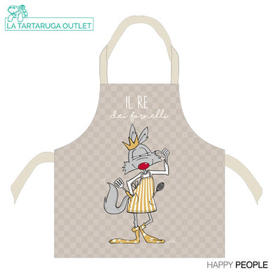 Grembiule Happy People - Il re dei fornelli