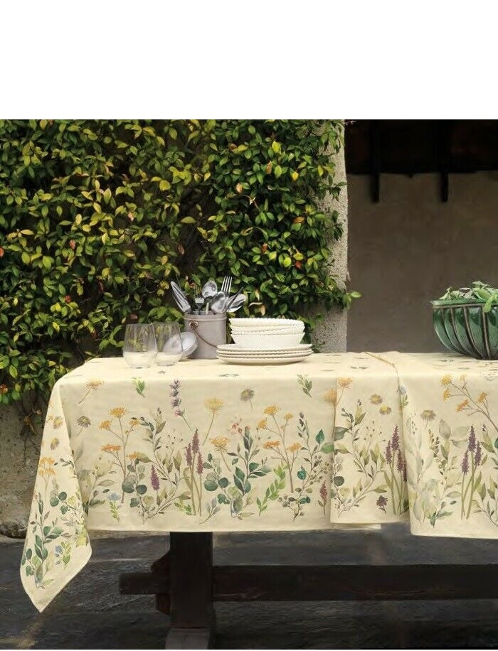 Tovaglia rettangolare Gabel Naturae EDEN