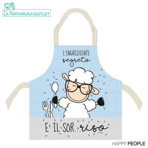 Grembiule Happy People - L'ingrediente segreto