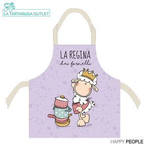 Grembiule Happy People - La regina dei fornelli