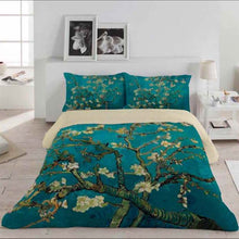 Carica l&#39;immagine nel visualizzatore di Gallery, Completo letto MANDORLO IN FIORE - VAN GOGH
