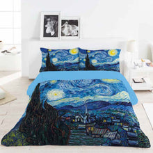 Carica l&#39;immagine nel visualizzatore di Gallery, Completo letto LA NOTTE STELLATA - VAN GOGH
