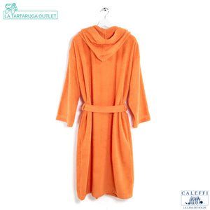 Accappatoi Junior Caleffi Minorca 100% cotone Arancio