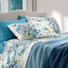 Carica l&#39;immagine nel visualizzatore di Gallery, Completo letto matrimoniale ACQUAMARINA SOMMA
