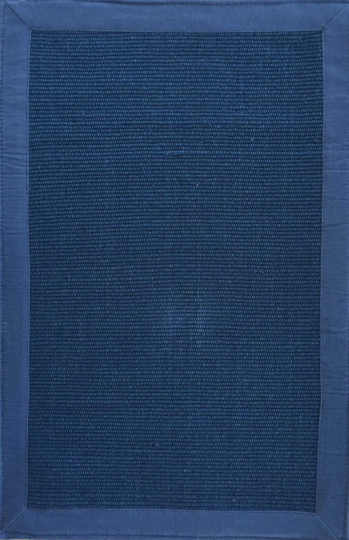 Tappeto Tinta Unita Blu 120x170 cm - Sobel – La Tartaruga Outlet