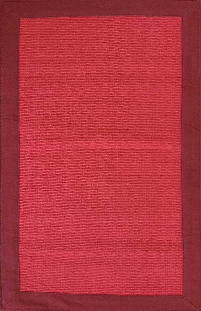 Tappeto Tinta Unita Rosso 120x170 cm - Sobel