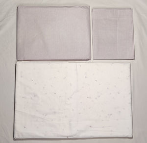 Completo lenzuola matrimoniale 100% cotone Treasure Gabel