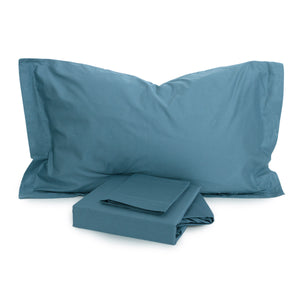 Completo lenzuola Laura Biagiotti 100% Cotone blu