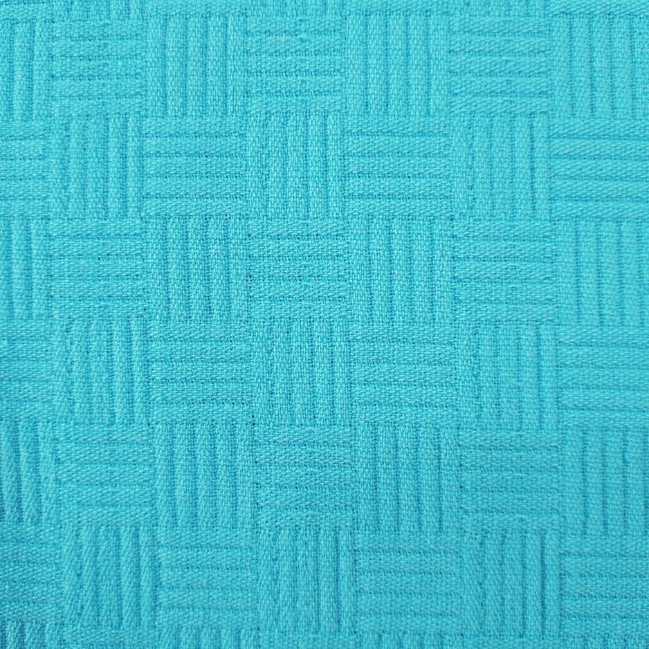 Telo Arredo 100% Cotone Made In Italy - Copridivano Copriletto Fantasia Volare Azzurro - Foto 12