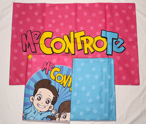 Completo lenzuola singolo Me Contro Te 100% cotone- Hermet