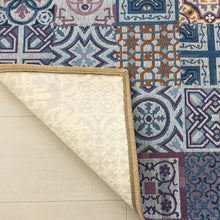 Carica l&#39;immagine nel visualizzatore di Gallery, Tappeto Musa Maiolica Blu varie misure (anche passatoia)- Sobel
