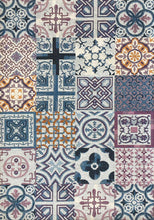 Carica l&#39;immagine nel visualizzatore di Gallery, Tappeto Musa Maiolica Blu varie misure (anche passatoia)- Sobel
