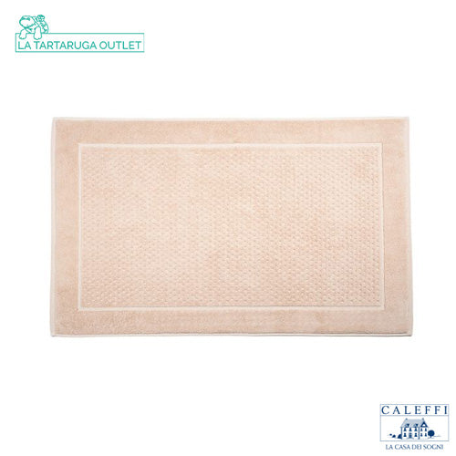 Tappeto doccia in Cotone antiscivolo Sirena Caleffi avorio
