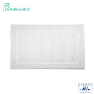 Tappeto doccia in Cotone antiscivolo Sirena Caleffi bianco