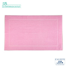 Carica l&#39;immagine nel visualizzatore di Gallery, Tappeto doccia in Cotone antiscivolo Sirena Caleffi rosa
