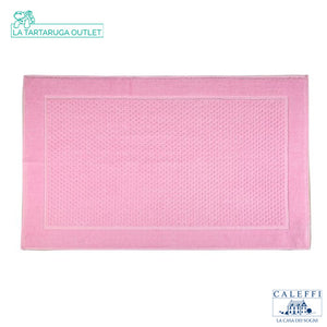 Tappeto doccia in Cotone antiscivolo Sirena Caleffi rosa