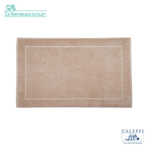 Tappeto doccia in Cotone antiscivolo Sirena Caleffi tortora