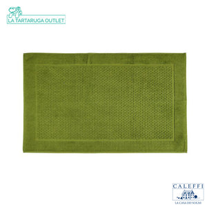 Tappeto doccia in Cotone antiscivolo Sirena Caleffi verda