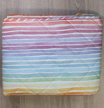 Carica l&#39;immagine nel visualizzatore di Gallery, Trapuntino Rainbow puro cotone -  Happidea
